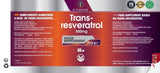 TRANS-RESVERATROL 500 mg,    60 CÁPSULAS/CAPSULES